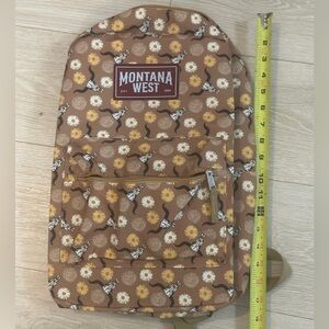NWT Montana West Western Print Backpack